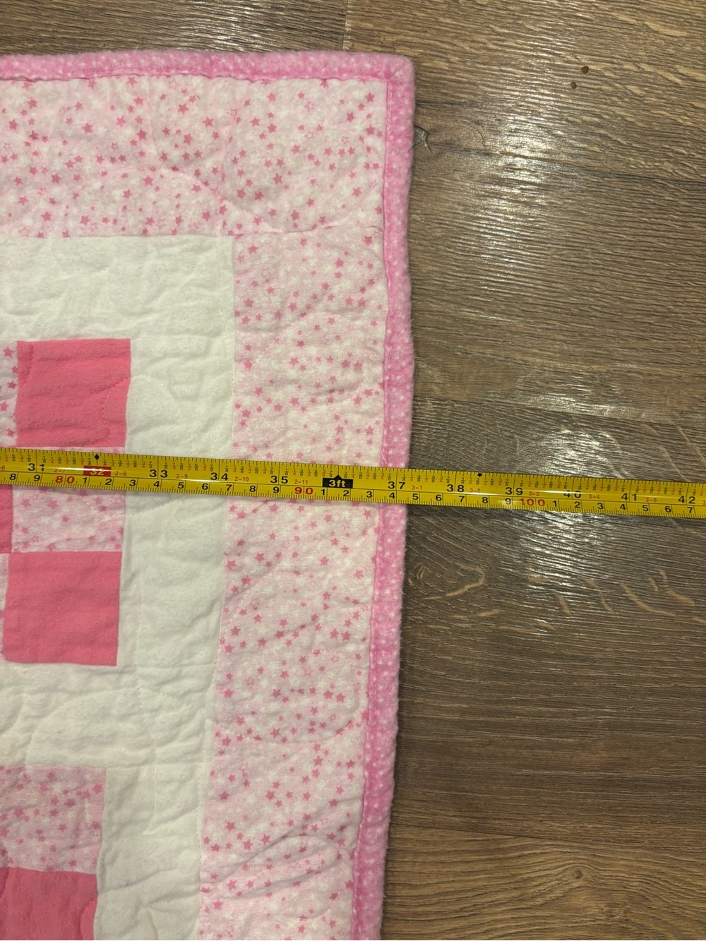 Pink Patchwork Quilt - Picture 4 of 4
